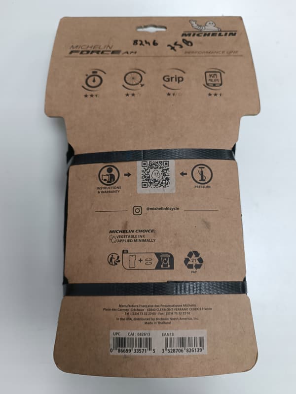 Michelin Force AM 27,5"x 2,60 TBL E-BIKE Foldbart Performance Cykeldæk