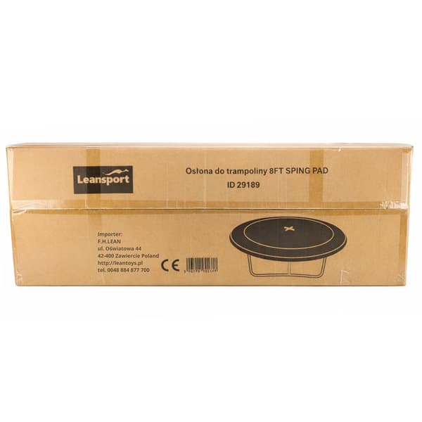 Lean Spring Pad til Trampolin Blå 244-252 cm 8 ft