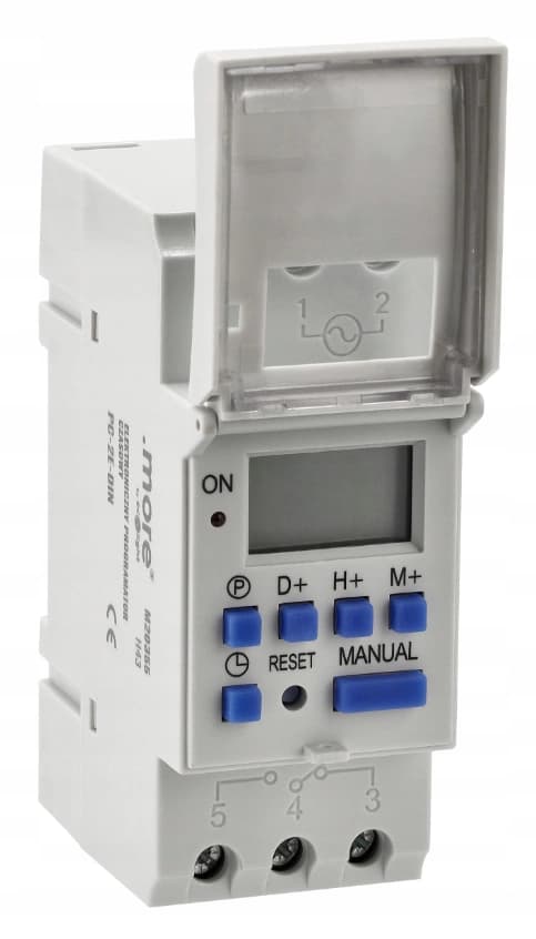 Elektronisk timer LCD-schema 3600W