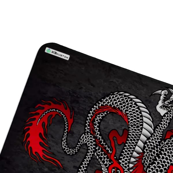 STOR MUSEMÅTTE 120x60cm XXXL KBcustom Dragon Desk 80
