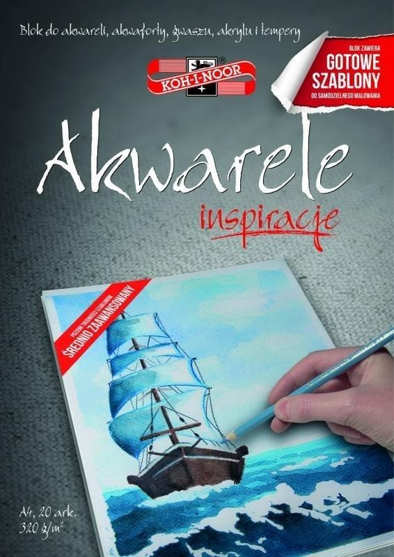 Inspirations 2 Blok - Akvareller A4/20 ark 320g