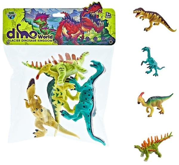 Dinosaurer 4 stk.