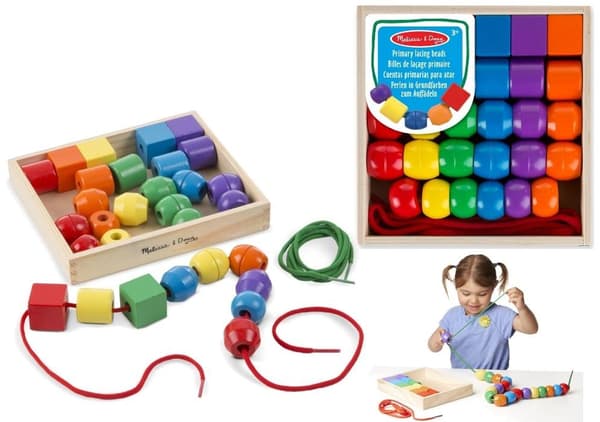 Jumbo træperler