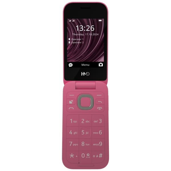 HMD 2660 Flip TA-1711 DS punainen puhelin