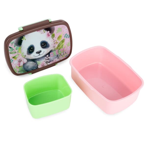 En Panda 10-pack matlåda, Derform