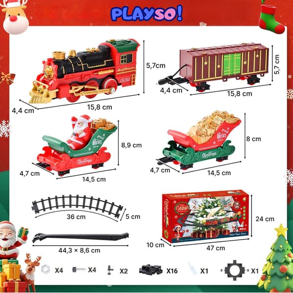 PlaySo 699-128A Juletræstog