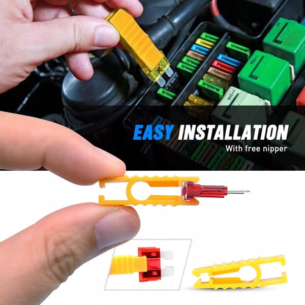 BILSIKRINGER MINI SÆT 5A-30A 80 STK.