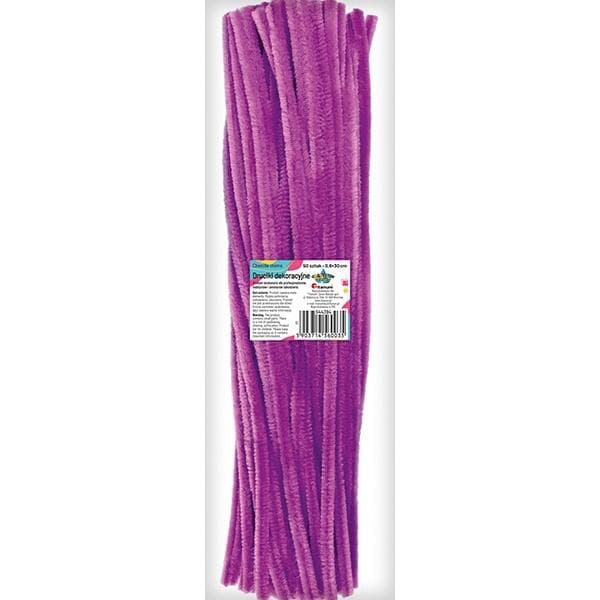 Koristelangat 0,6x30cm violetit 50kpl