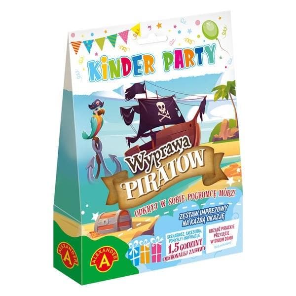 ALEX Piratekspedition Børnefestsæt