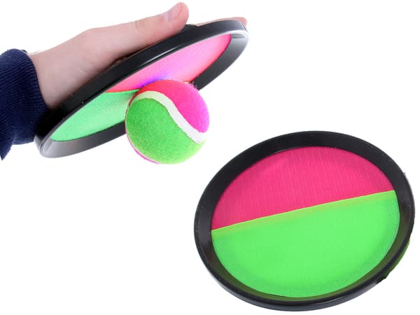 Gribebold Store velcro-padler Kaste- og gribespil + bold