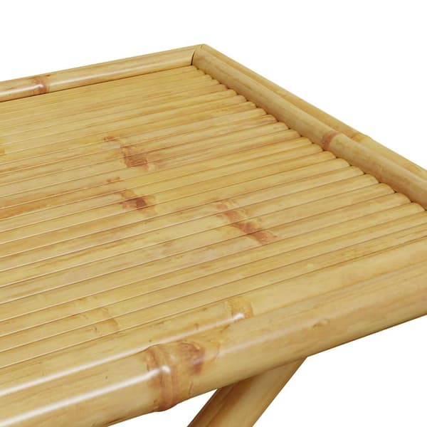 vidaXL foldbart havebord 110x55x75 cm bambus