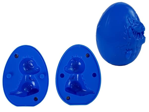 Dinosauræg Play Dough Form 12 stk. 4 farver