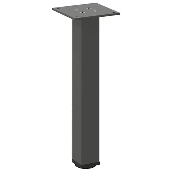vidaXL Soffbordsben, 4 st, Antracit, 30-32 cm, Stål