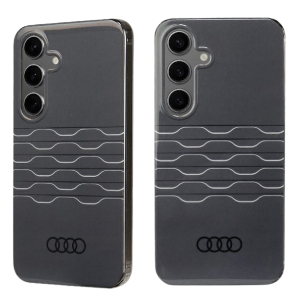 Audi IML Geometrisk Mønster Etui til Galaxy S24, Sort