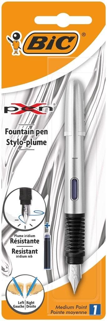 Xpen Krom Silver BIC Reservoarpenna