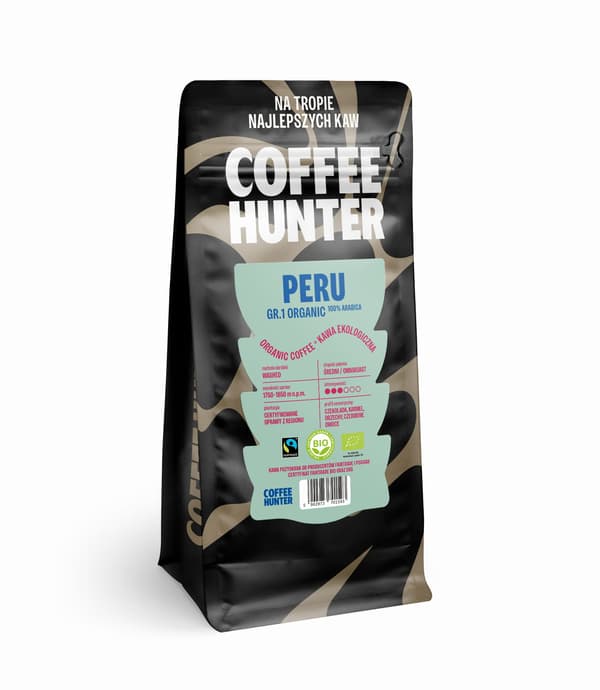 Økologisk peruviansk kaffe GR.1 KAFFEBØNNER 500 g