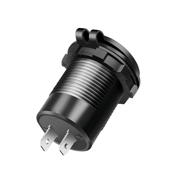 Logilink USB-C PD USB-A QC 60W snabb inbyggd billaddare