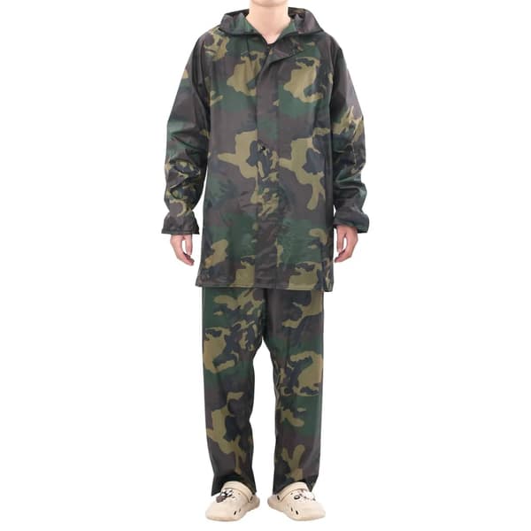 Herrregnställ med huva, XL