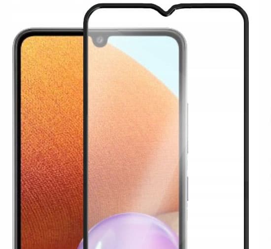 Hærdet glas til Samsung Galaxy A32 fuldskærm 5D 9H