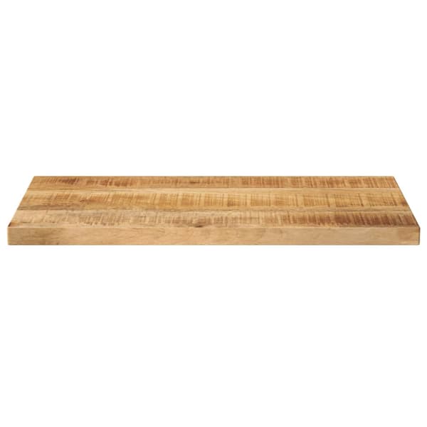 vidaXL bordplade 40x20x3,8 cm rektangulær ru mangotræ