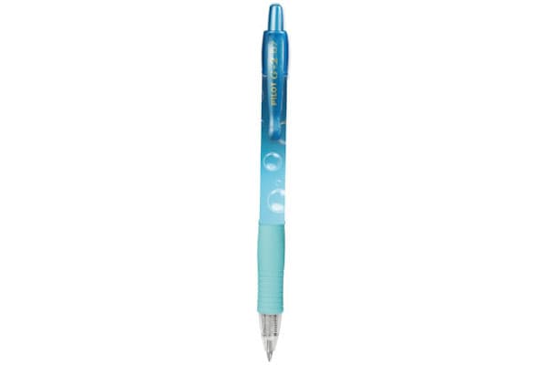 Pilot. G2 Bubble Gelpen. Blå. Blå refill.