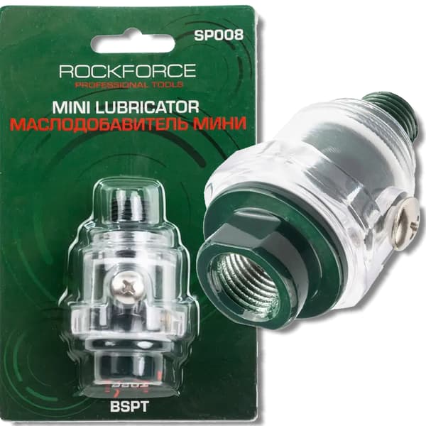 ROCKFORCE Smøreapparat til PNEUMATISK system, 1/4" gevind