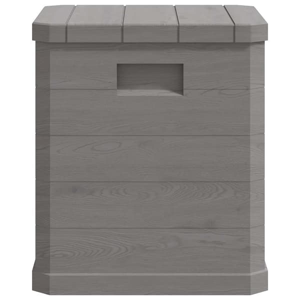 vidaXL Trädgårdslåda, 90 L, Brun
