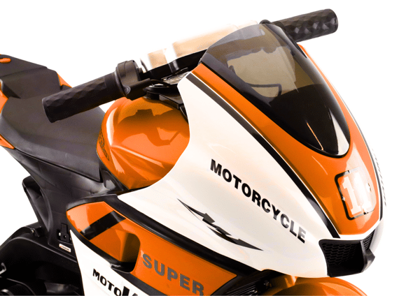 Børnetrecykel HT-5188 LED-lys MP3 Orange