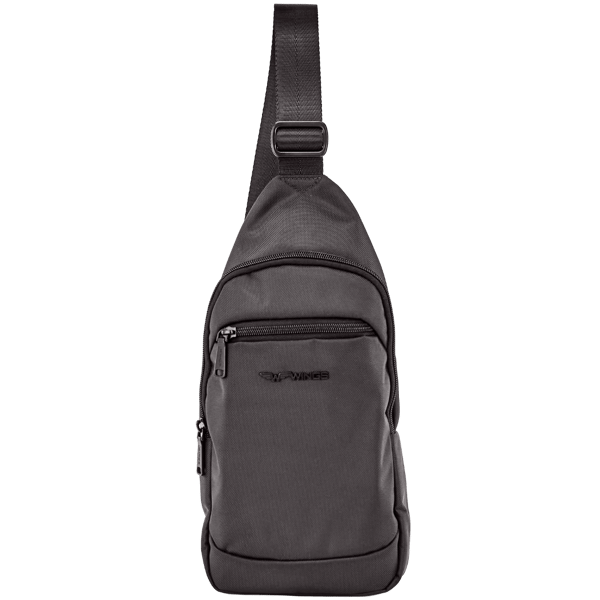 BRANT WINGS SORT crossbody-rygsæk