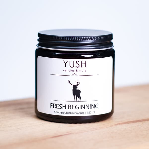 Frisk begyndelse - SOJALYS VILDE BLOMSTER 100% SOJAVOKS - YUSH - 120ml
