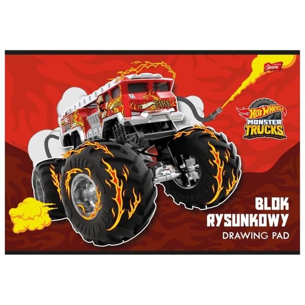 Hot Wheels A4/20K 80 g/m2 tegneblok (10 stk.)