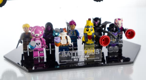 Basställ för lego 77073 Fortnite Battle Bus, stativ