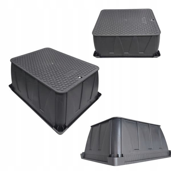 JUMBO SORT magnetventilbrønd, Bergo