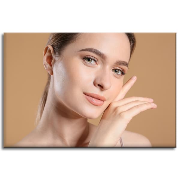 Canvastavla Människor Vacker kvinna med hy 60x40