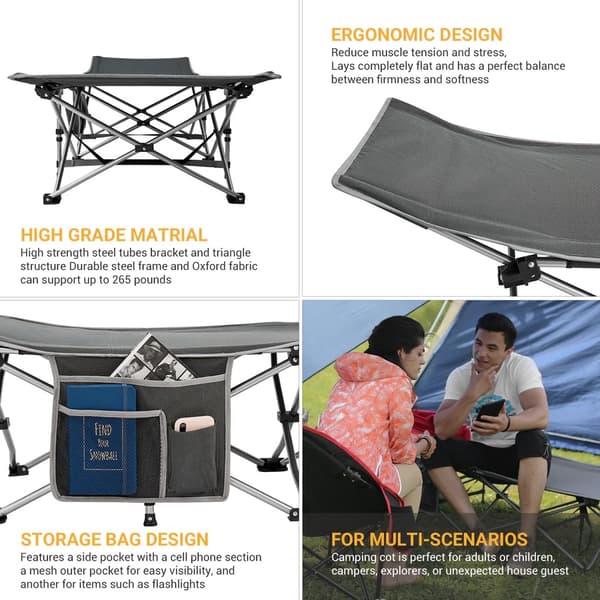 KING CAMP Comfort kokoontaitettava retkituoli