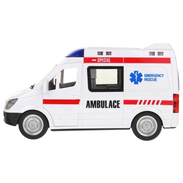 Fjärrstyrd ambulansbilljusljud