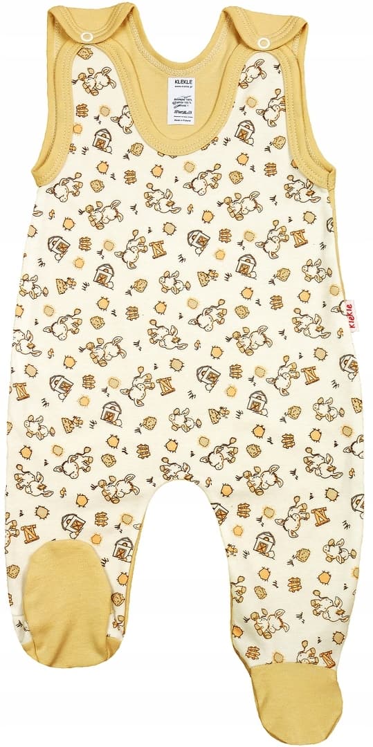 Bomullsnöje Donkeys BEIGE 80 klekle