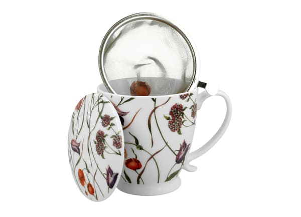 Mugg med fot och BLOMMA-tekopp