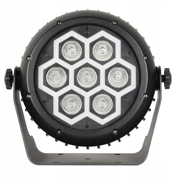 LIGHT4ME ramme PAR IP65 7x10W LED rgbw