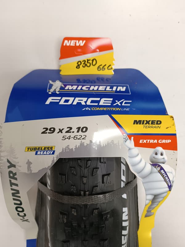 Michelin Force XC TS TLR 29x2.10 slanglöst hopfällbart cykeldäck