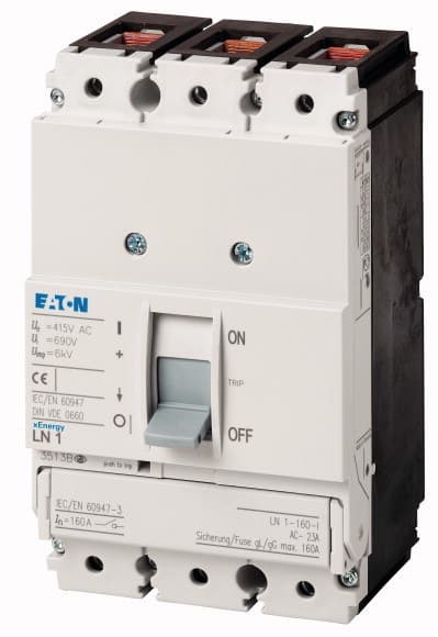 LN1 strömbrytare, 3-polig 100A LN1-100-I