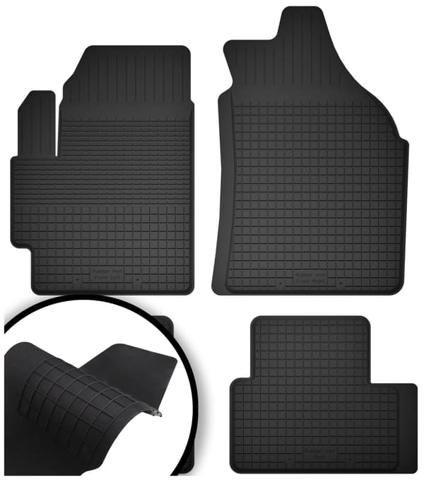 Gummimattor för: Daewoo Matiz halvkombi (1997-2007)