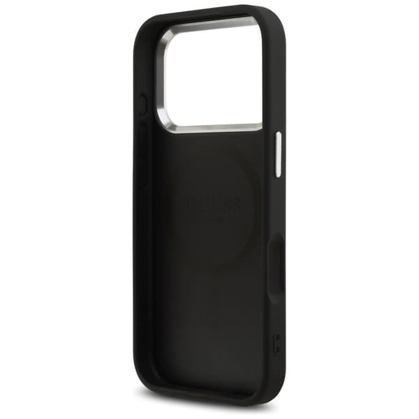 Guess 4G Classic Logo MagSafe-etui til iPhone 17 Pro, sort