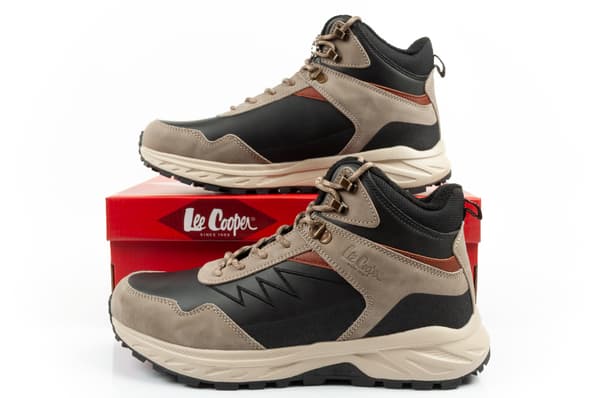 Lee Cooper Syntetisk Khaki/Sort [LCJ-25-01-3727M] år.43