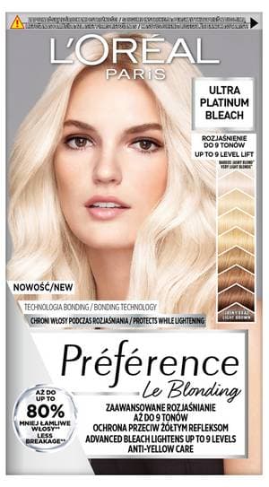 Loreal Preference Le Blonding hårfärg - Ultra Platinum blekning