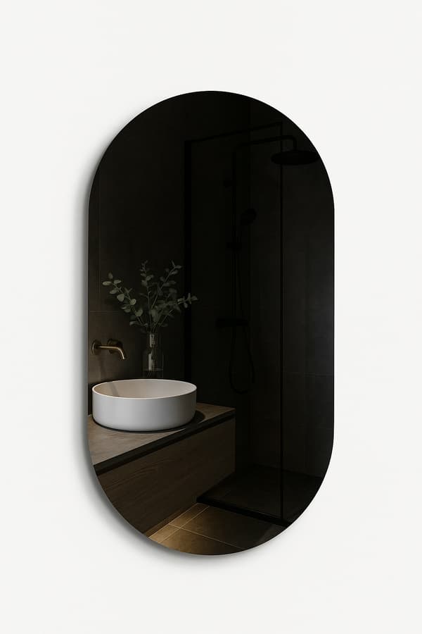 OVAL SPEGEL 40x105 CM FÖR HALL, BADRUM, VARDAGSRUM