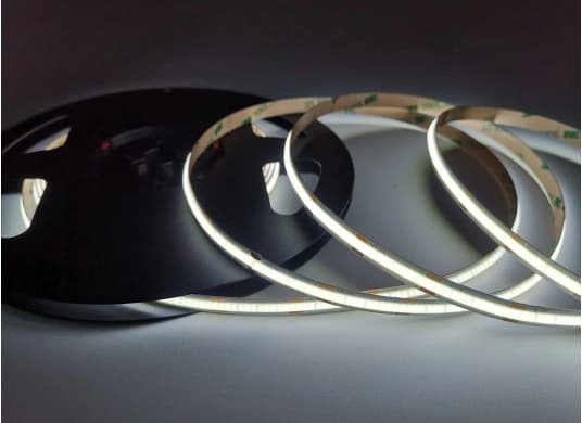 LED-remsa COB 5m 9W/m 45W Kallvit 6000K 24V IP20