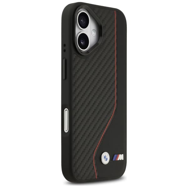 BMW M Carbon Line & Logo MagSafe-cover til iPhone 17 rød