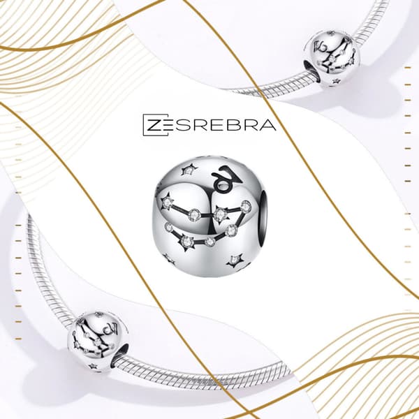Stenbockens stjärntecken berlocker silver 925 pärlhänge silver berlocker