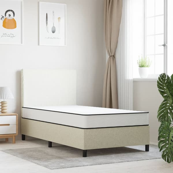 vidaXL Bonnell springmadras, medium fasthed, 100x200 cm